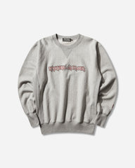 Men's Maiden Logo Embroidered Sweatshirt Grey