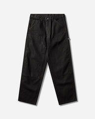 Men's Double Knee Denim Pants Black