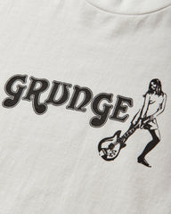 Men's Grunge Longsleeve T-Shirt White