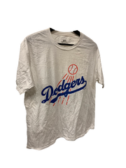 Vintage MLB Los Angeles Dodgers White T-Shirt Large