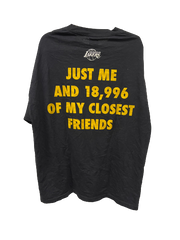 Vintage Protect Home Court Lakers Black T-Shirt XX Large