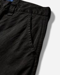 Men's Garment Dyed Nylon Pants Black
