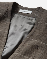 Men's Andras Tailored Jacket Taupe Check