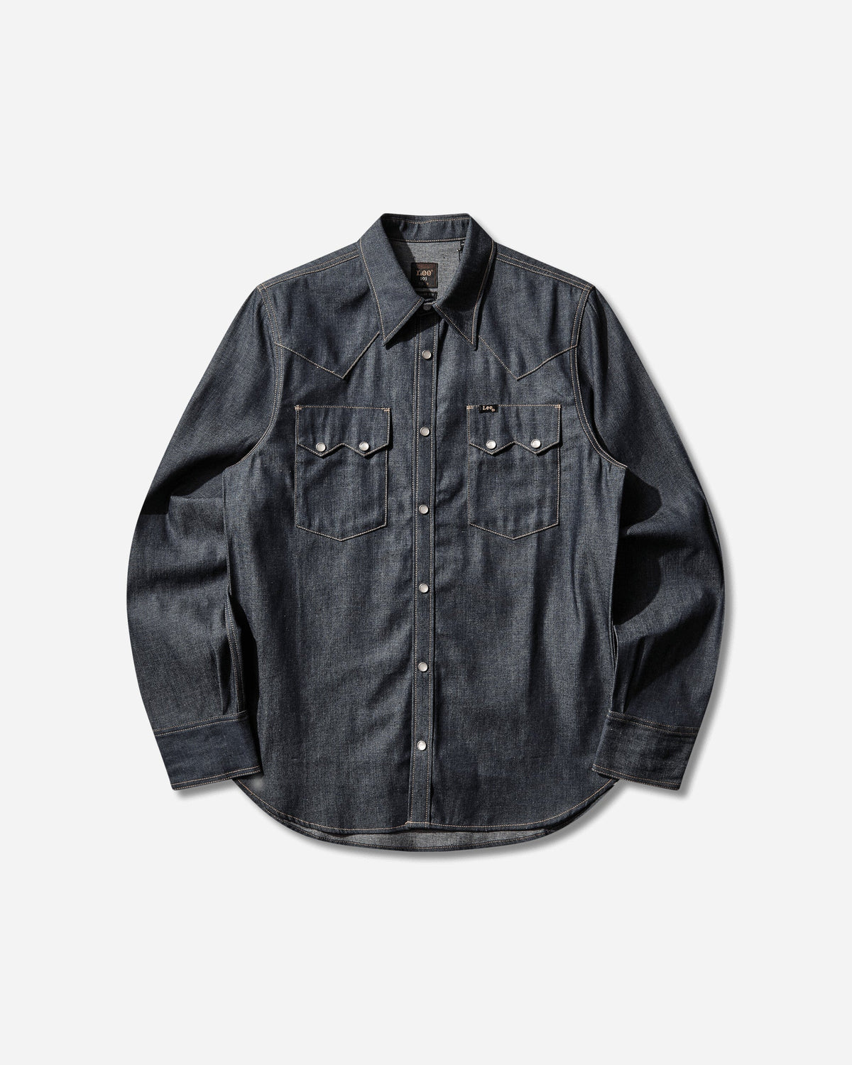 Men's 101 50s Western Shirt Dry Blue