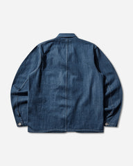 Men's 19th Century Sack Coat Rinse Indigo