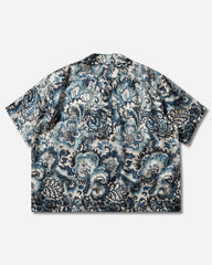 Men's Blue Tab Short Sleeve Camp Shirt Blue