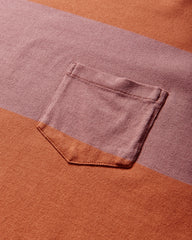 Men's 1960's Casual T-Shirt Ginger Stripe