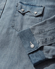 Men's Blue Tab Customized Sawtooth Jacket Blue
