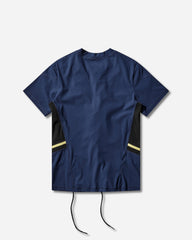 Lace Up Football Top Blue / Navy