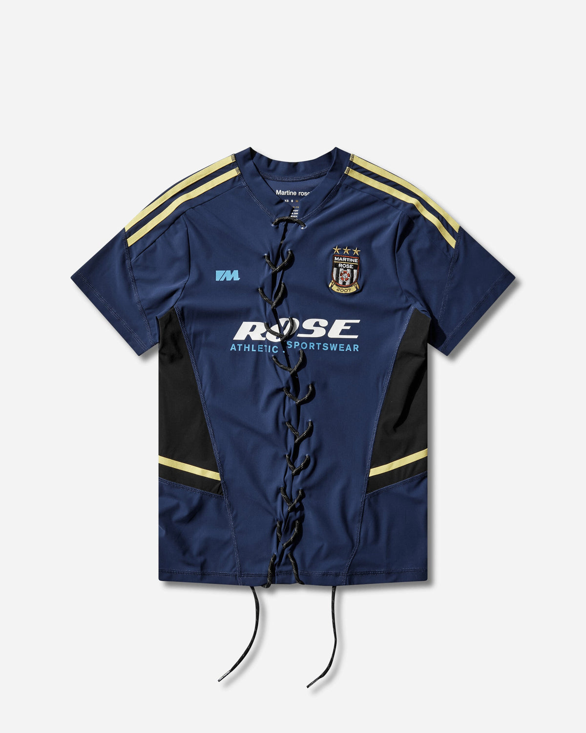 Lace Up Football Top Blue / Navy