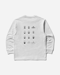 Men's Heritage Long Sleeve T-Shirt White