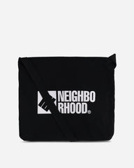 Logo Shoulder Bag Black