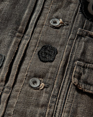 Men's CHITO Savage Denim Type-1 Jacket MOD Black