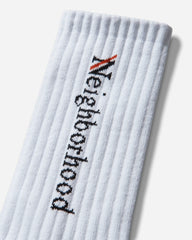 Logo Socks White