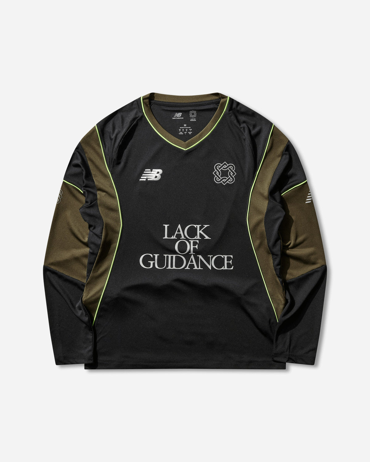 Men's Lack of Guidance Longsleeve Jersey Black / Woodland