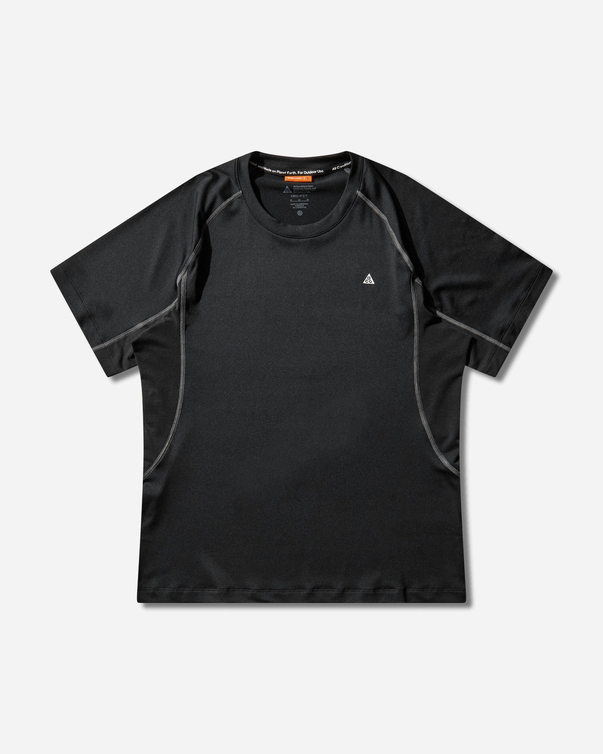 Men's ACG "Wildsee" Dri-FIT Shortsleeve Base Layer Top Black / Anthracite