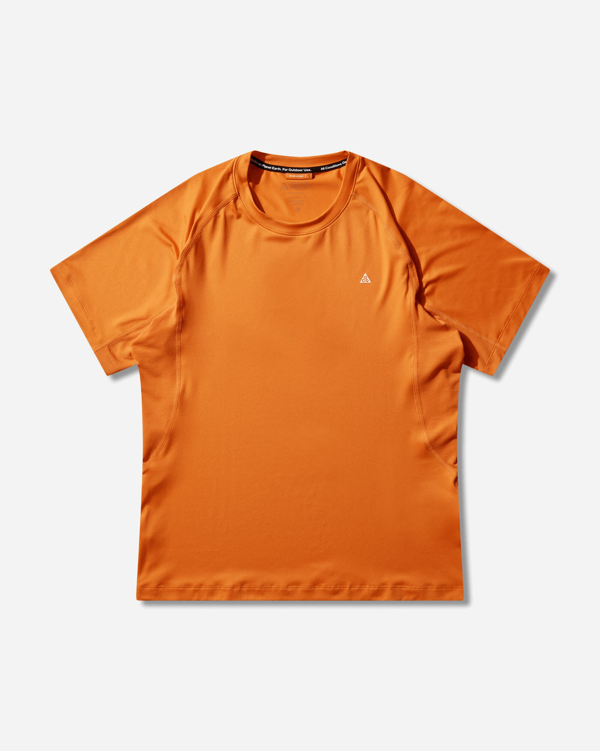 Men's ACG "Wildsee" Dri-FIT Shortsleeve Base Layer Top Safety Orange