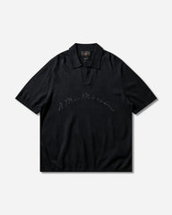 Men's A Ma Maniére Knit Polo Black