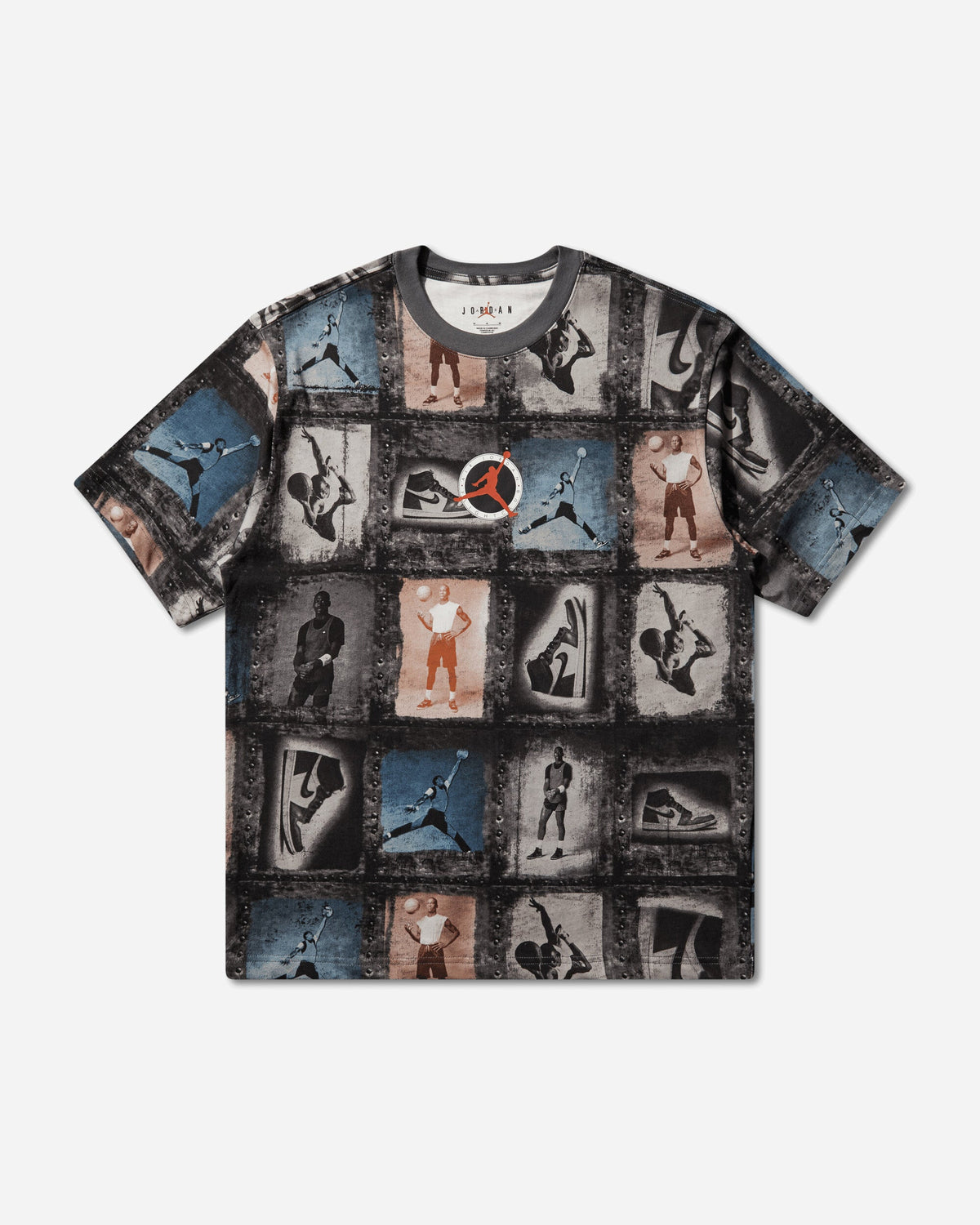 Men's Jordan Flight Club Printed T-Shirt Sail