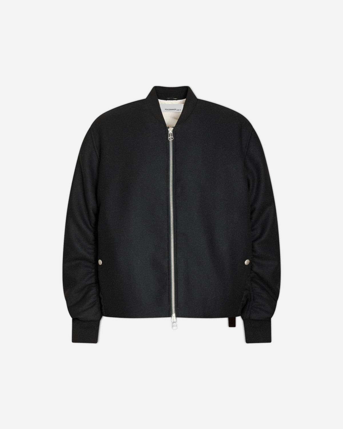 Men's Minimal Bomber Jacket Black