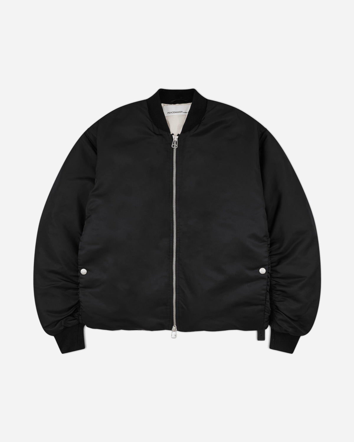 Men's Minimal Bomber Jacket Black