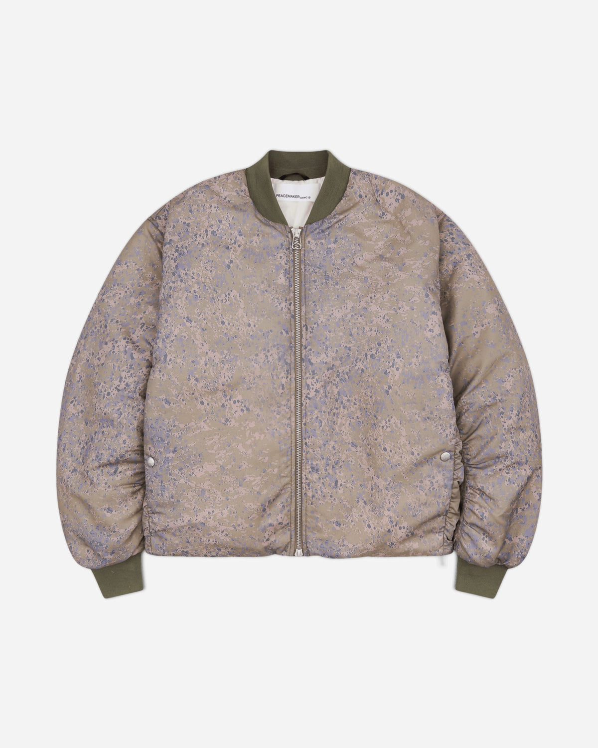 Men's Minimal Bomber Jacket Bark