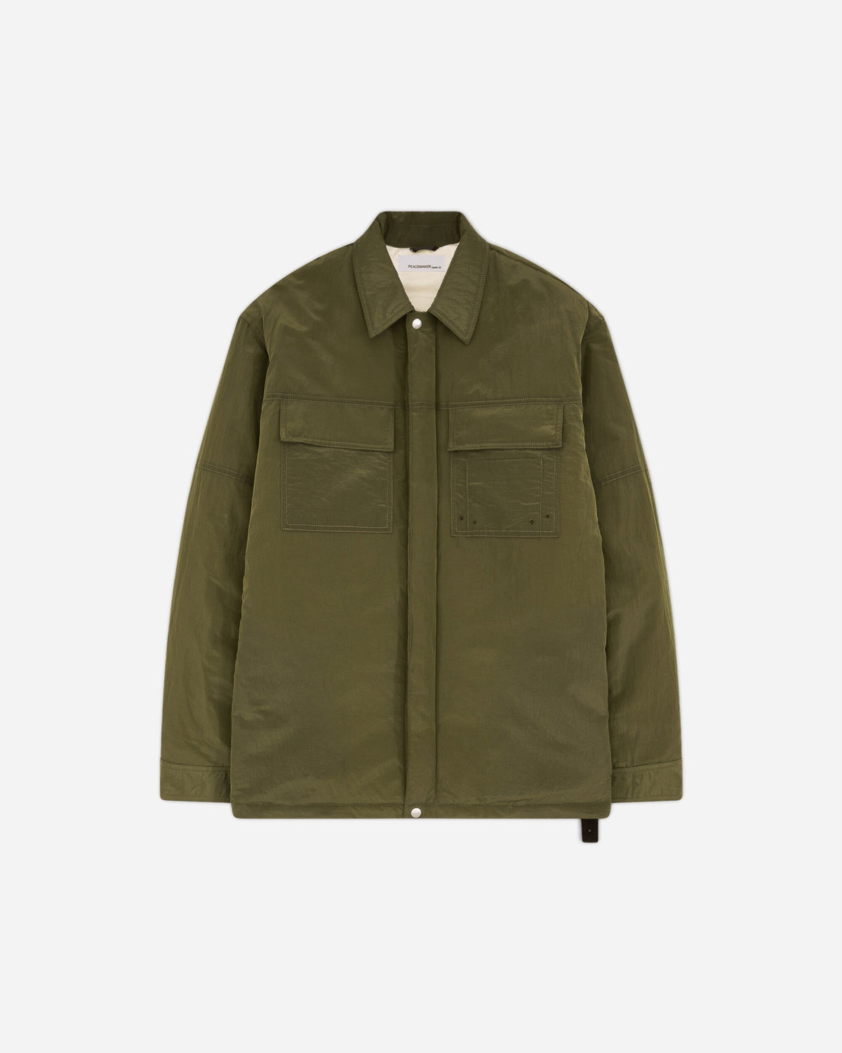 Men's Padded Overshirt Military Green