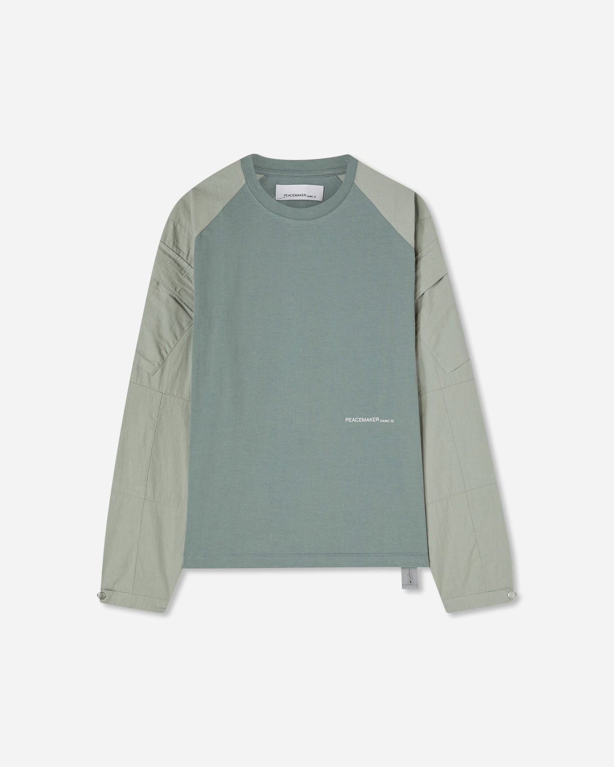 Men's Cargo Longsleeve T-Shirt Sage Green