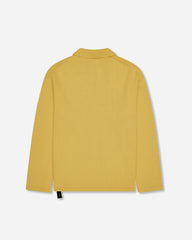 Men's Knit Polo Yellow