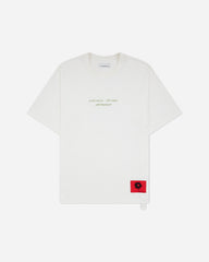 Men's Landart 02 Print Loose Fit T-Shirt White