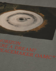 Men's Landart 03 Print Loose Fit T-Shirt Gray