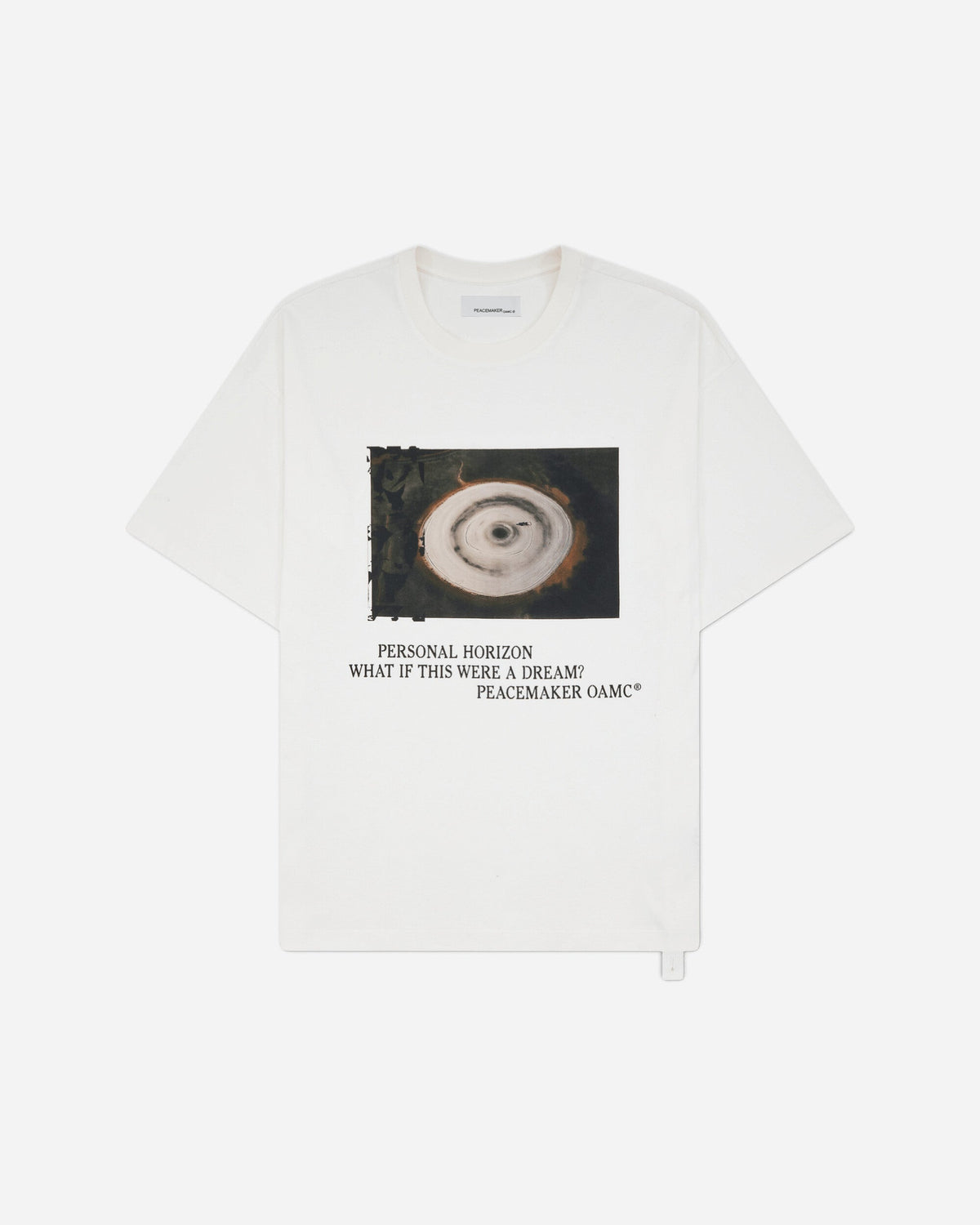 Men's Landart 03 Loose Fit T-Shirt White