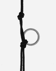 Ladon Leather Chain Black