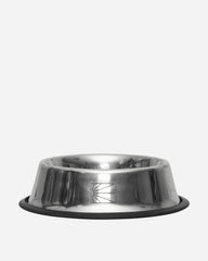 Keep Dancing Dog Bowl Metal Silver
