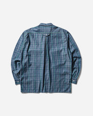 Men's Checked Shirt Blue