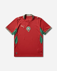 Men's Morocco 2026 Home Jersey Fast Red / Victory Gold