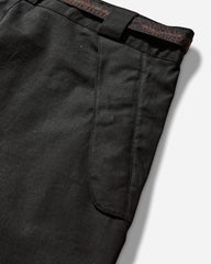 Men's Centipede Buckle Chino Pants Black