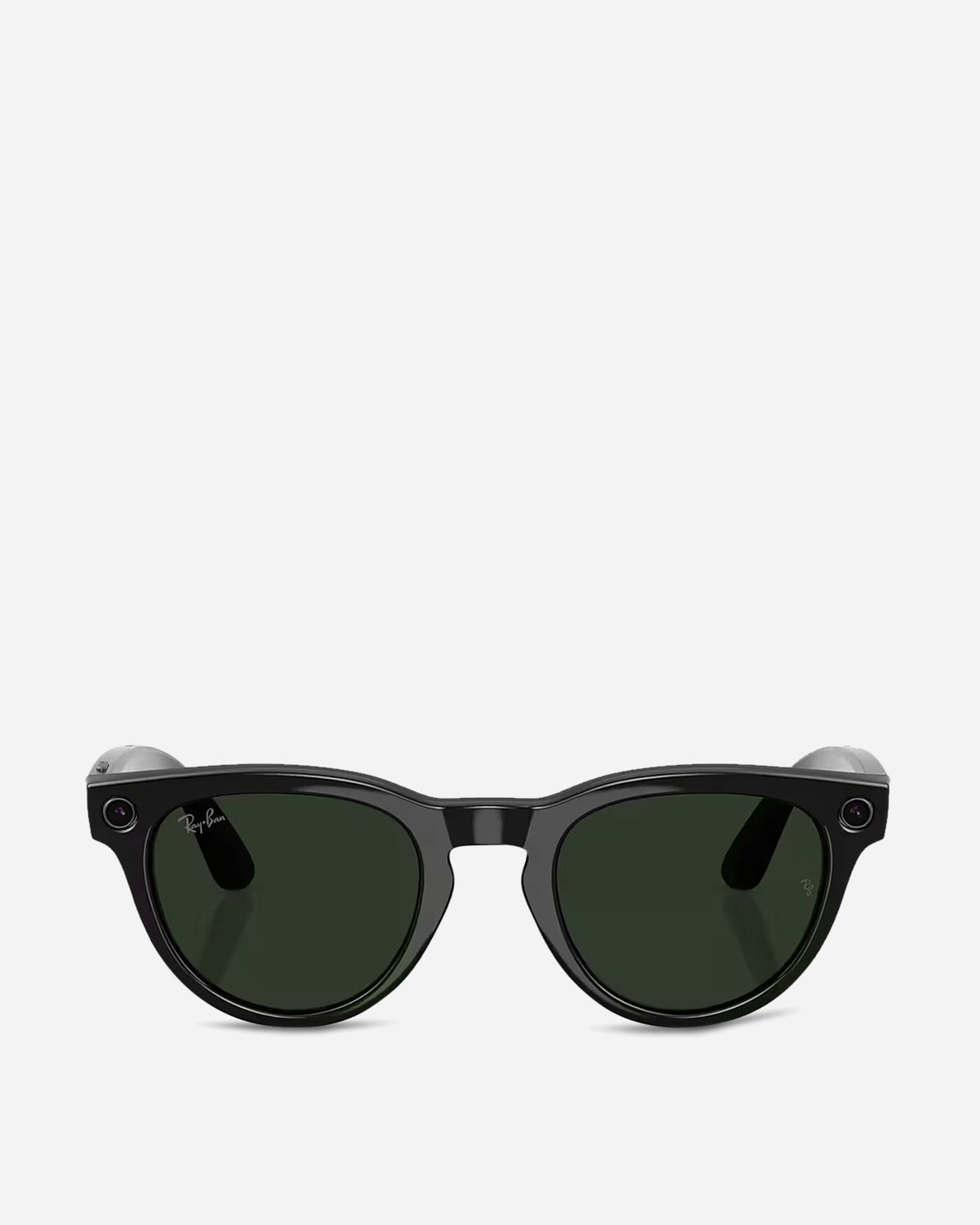 Low Bridge Fit Headliner Gen 2 Sunglasses Shiny Black / G-15 Green