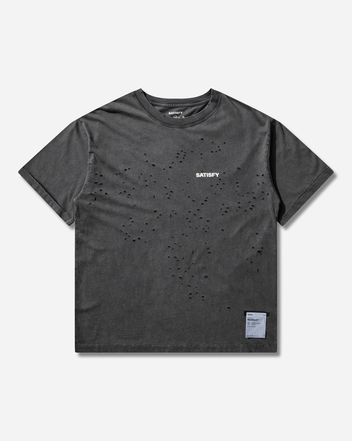 Men's MothTech T-Shirt Aged Black