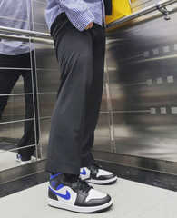 Nike Jordan 1 Mid White Black Royal Men's