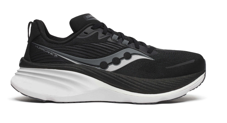 Saucony Hurricane 24 Black Carbon Women's