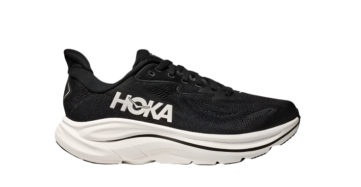 Hoka Clifton 10 Black White Men's