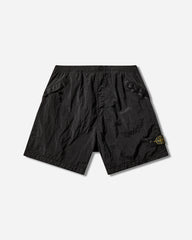 Men's Nylon Metal Shorts Black