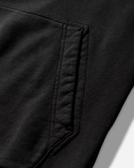 Men's Organic Cotton Fleece Hoodie Black