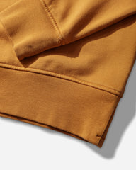 Men's Organic Cotton Fleece Crewneck Sweatshirt Mustard