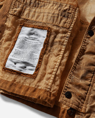Men's Faded Camo Monofilament-OVD Jacket Tangerine