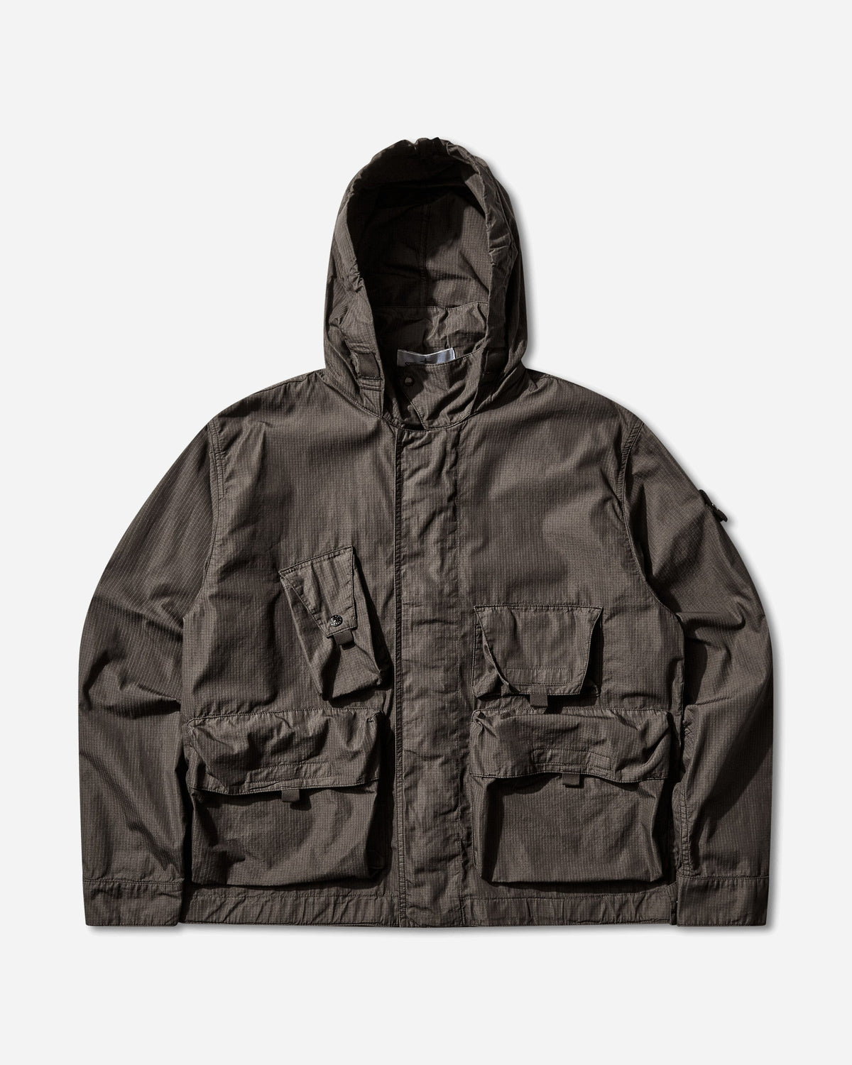 Men's Cotton Nylon Micro Ripstop Field Jacket Charcoal