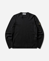 Men's Organic Cotton With Nylon Crewneck Sweater Black