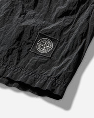 Men's Nylon Metal Swim Shorts Black