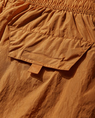 Men's Nylon Metal Swim Shorts Orange